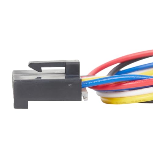 Image of Blower Motor Resistor Connector AC Fan Blower Wire Harness Pigtail Compatible with 2010-2015 Ford Fusion, 11-14 Lincoln MKZ Base Hybrid, 10-11 Mercury Milan Replace WPT1285, 645-512
