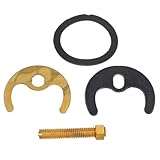 Veemoon Horseshoe Kitchen Faucet Nut Kit Faucet Fasteners for Easy Installation Compatible Models Reliable Gasket Accessories for Water Systems