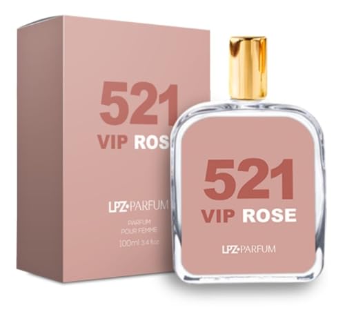Perfume Feminino 521 Vip Rose - (Ref. Importada) - Inspirado No 212 Vio Rosê