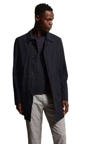 Manteau bugatti masculin en laine de qualité supérieure et coupe ajustée