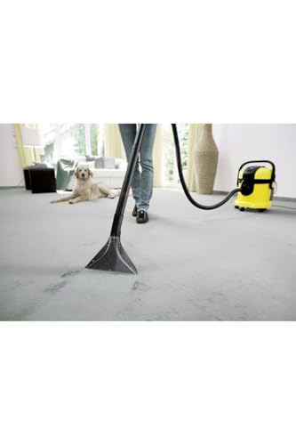 Kärcher 1.081-130.0 SE 4001 Aspirateur 3 en 1 Injecteur/Extracteur, 1400 W, Jaune/Noir