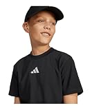 adidas Uniseks - dzieci Essentials Shirt, black/white, 13-14 Years