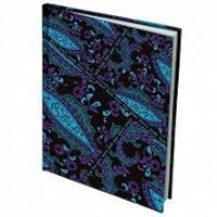 Journal-Large Metallic-Blu Paisley 1770367683 Book Cover