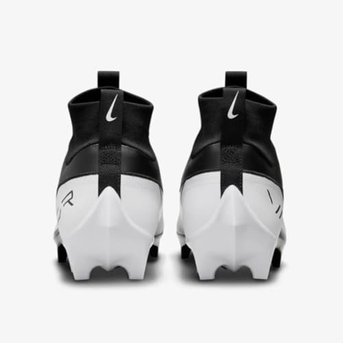 Nike Vapor Edge Pro 360 2 Men's Football Cleats (DA5456-001,Black/White-Black) Size 8.53
