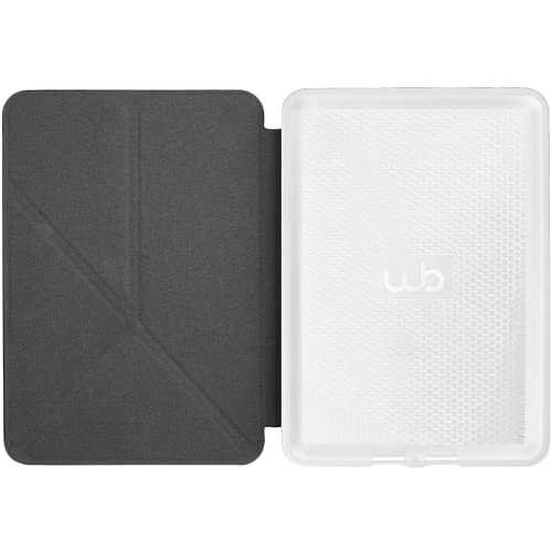 Capa Kindle 10a geração - WB Ultra Leve, Silicone Flexível e Sensor Magnético - Origami Tecido Lilás