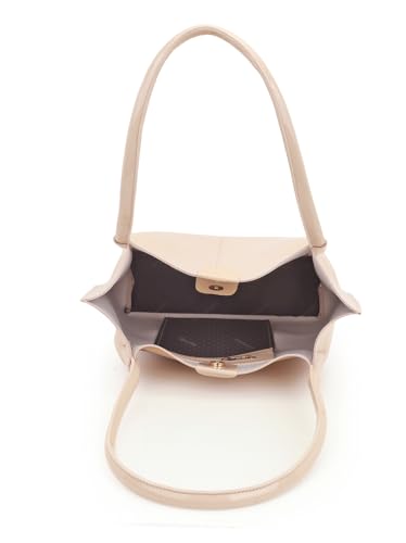 Image of Carrylux Casual Patent Synthetic Leather Tote Bag, Handbag for Ladies