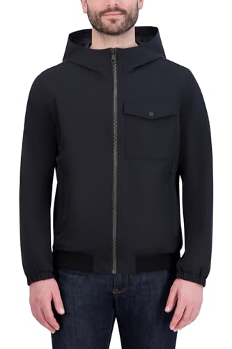 Image of Cole Haan Men's Casual Durable Classic Sleek Nylon Coat