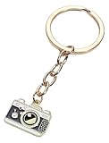 KREATIONS Kamera Schlüsselanhänger Foto Apparat Emaille Anhänger DIY Schmuck