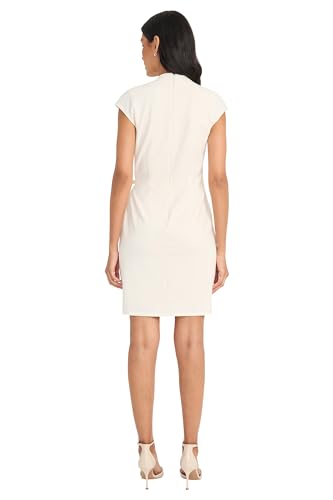 Maggy London Women's Cap Sleeve V-Neck Side Tie Knee Length-Professional Work Office-Cocktail Party Dress3