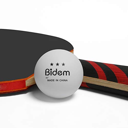 Bidem Ping Pong Balls, Advanced 3-Star Table Tennis Balls, Bulk Ping Pong Balls For Competition And Training,Pack Of 60 (White) #TOP4