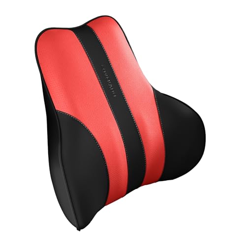 Image of Coverado Lumbar Support Pillow redblack