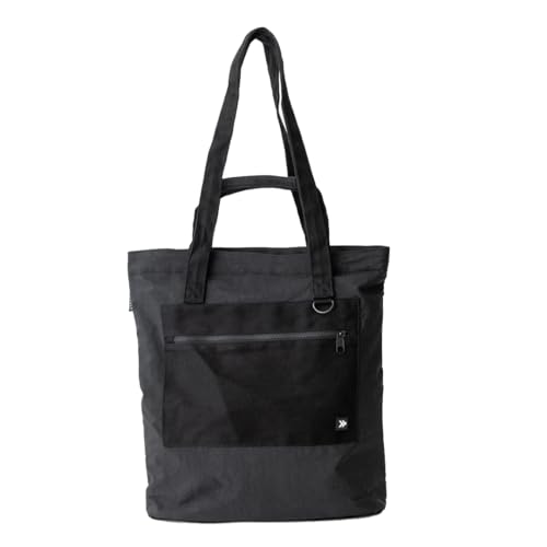 Thread Wallets Utility Tote Large Travel Tote with Multi-Pocket Design Laptop Compartment & Work Bag for Women (Black)