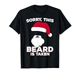 Photo Gallery camicia da uomo con scritta "sorry this beard is taken", motivo: babbo natale maglietta Photo Gallery camicia da uomo con scritta "sorry this beard is taken", motivo: babbo natale maglietta