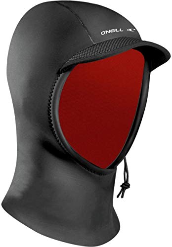 O’Neill Psycho 1.5mm Neoprene Hood, Wind-Resistant Head Warmth and Protection for Cold Water