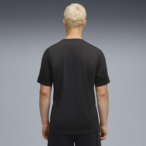 PUMA Manchester City FC Camiseta de Entrenamiento para Hombres 25/26, Negro (Black x Silver), M