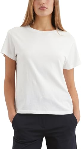 T-shirt coton biologique Marc O Polo loose fit femme col rond manche courte casual