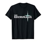 The Sermonator Pastor Appreciation Christian Cross Fun Gift T-Shirt