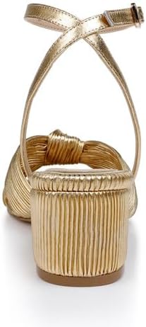 Jewel Badgley Mischka Hudson Pleated Sandal - Image 8