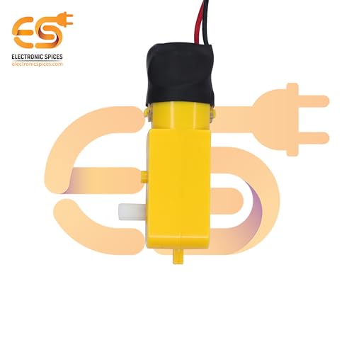 Image of Electronic Spices 3v-12v Dc Bo Motor Single Shaft Dc Gearbox Motor Gear Motor With Wire