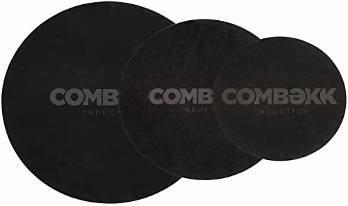 Combekk Inductie Beschermings Mat 3 Stuks 18, 24 en 28 cm