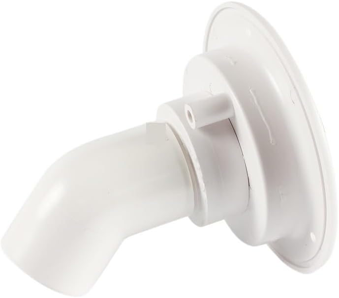 RV Accessories Caravan White Round Gravity Water Inlet with Lock for RV Boat Camper Trailer Exterior Hatch(Black)