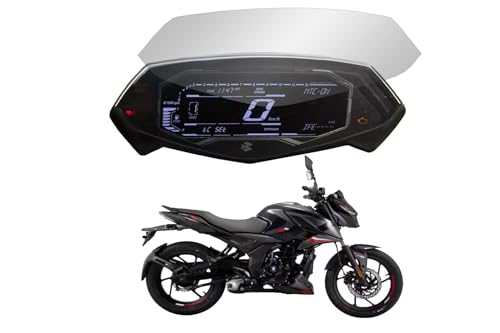 Zealsy Glass Bajaj Pulsar N150 N160 Digital Navigation System Screen Guard Protector Accessories Motorcycle Digital Console Speedometer