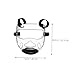 POPETPOP 2pcs Taekwondo Mask Detachable Face Guard for Martial Arts Boxing Sports