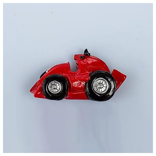 Ingrosso e Risparmio Kit de 12 imanes para coche de carreras tipo Ferrari rojo – Detalles originales y económicos
