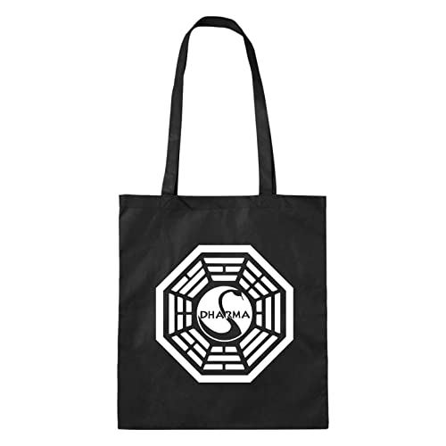 El Desván Nerd Dharma Lost Perdidos - Bolso de tela tote bag