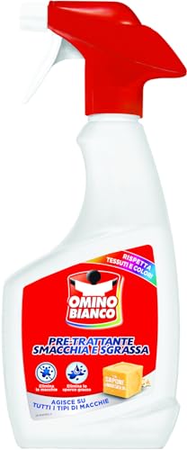 Omino Bianco Samcchiatore Smacchia&Sgrassa 500Ml, 500Ml