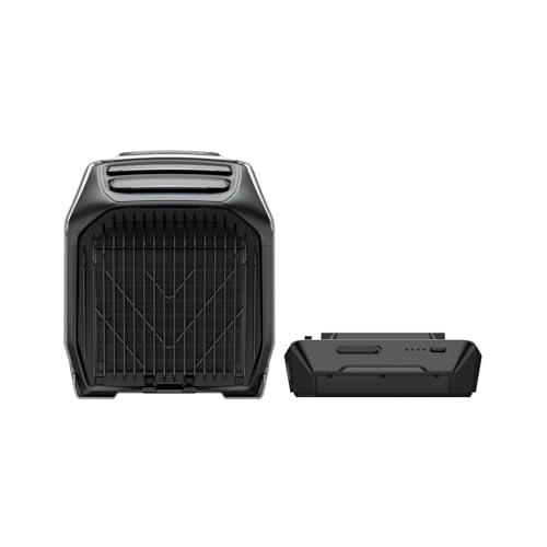 EcoFlow WAVE 3 portable air conditioner with 1159Wh WAVE 2 extra...