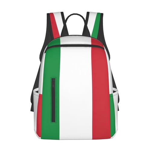 Sac à dos homme femme imprimé drapeau italien rando et voyage
