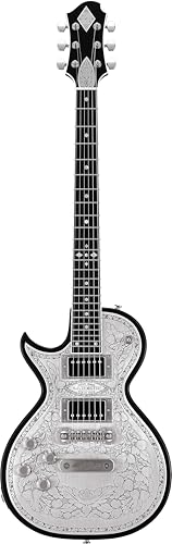 Zemaitis [}CeBX Metal Fronts MFG-AC-24 Left Hand Model, Black