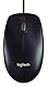 Logitech M90 Maus mit Kabel, 1000 DPI Sensor, USB-Anschluss, 3 Tasten, Für Links- und Rechtshänder, PC/Mac - Grau