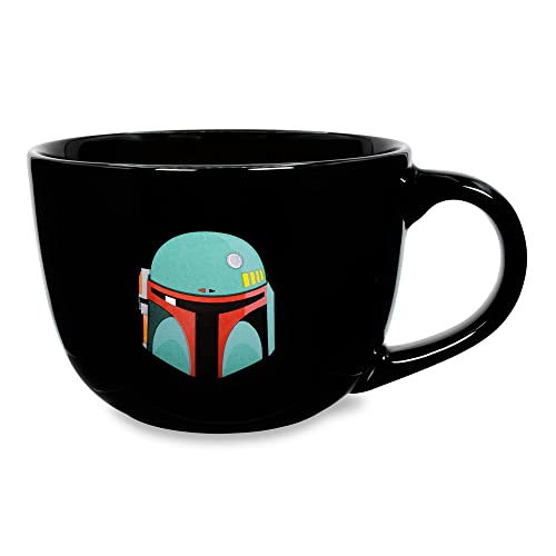 Tazón Taza de Cerámica Star Wars Boba Fett 24 oz miniatura 1