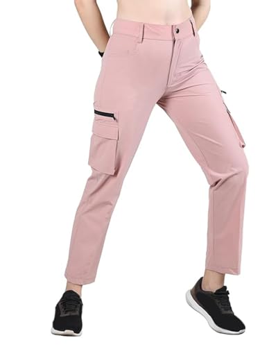 Image of CHKOKKO Women's Regular Fit low Rise Track Pant