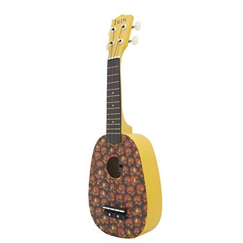 GESUND Ukulélé de 21 pouces avec 4 cordes pour enfants et étudiants adultes - Les Beatles, Paul McCartney, John Lennon, RIngo Starr, George Harrison GESUND Ukulélé de 21 pouces avec 4 cordes pour enfants et étudiants adultes – Image 4