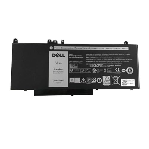 Batterie G5M10 pour Dell Latitude E5450 E5550 E5250 | 51WHr 4 Cellules - 2