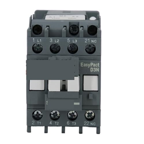 Contacteur CA 38A AC220V relais de puissance LC1N3801 auxiliaire intégré