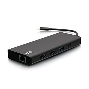USB-C 9-in-1 Dual Display Docking Station with HDMI, Ethernet, USB, 3.5mm Audio and Power Delivery up to 60W – 4K 30Hz (TAA Compliant)
