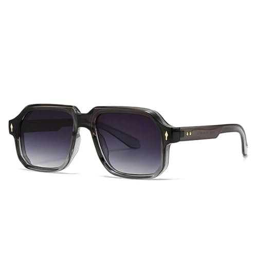 Lunettes de soleil UV400 dégradé gris contre l'éblouissement en plein soleil
