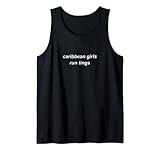 Caribbean Girls Run Tings - Mes del Patrimonio del Caribe Camiseta sin Mangas