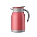 LIQIN Thermos Acciaio Inossidabile Isolamento Pot Casa Piccolo Protezione bollitore Piccolo Mini Vuoto Warm Coffee Pot Portatile bollitore 880ml (Color : Red)