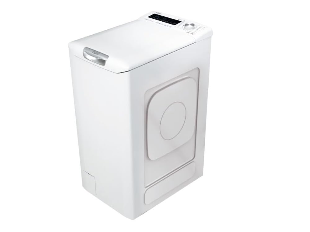 HAIER - Lave-linge Top - Machine à laver 6kg/1400 trs min - Classe énergétique B - 15 Programmes - Départ différé, 2 programmes rapides, Silencieux - Blanc -86x41x60 cm - Modèle RTXSGP46TMSCE-47
