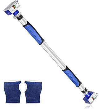 GOCART WITH G LOGO Adjustable No Screw Installation Strength Training Anti-Slip Chin Up Bar (100 KG)