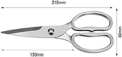Kitchen Scissors Household Scissors Made of Stainless Steel Suitable for Cutting Food in The Kitchen
