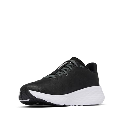 Columbia Women's Konos Featherweight Running Shoe, Black/White, 9