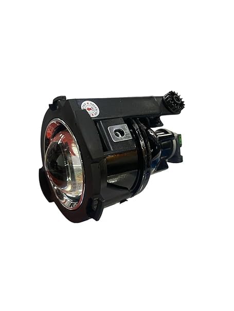 Image of Projector Fog Lamp Set compatible with Tata Tiago, Tigor, Punch, 2016-2020 Models, White Halogen, Front Position