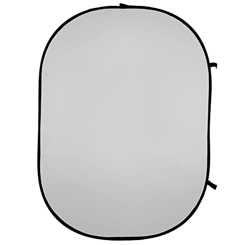 Preisvergleich Produktbild Walimex Falthintergrund lichtgrau, 150x200cm