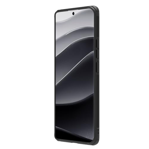 Image of Nillkin Protective Case for Xiaomi Redmi Note 14 Pro Plus (6.67 inch Inch) Camshield Pro Camera Close & Open Double Layered Protection TPU + PC Black Color